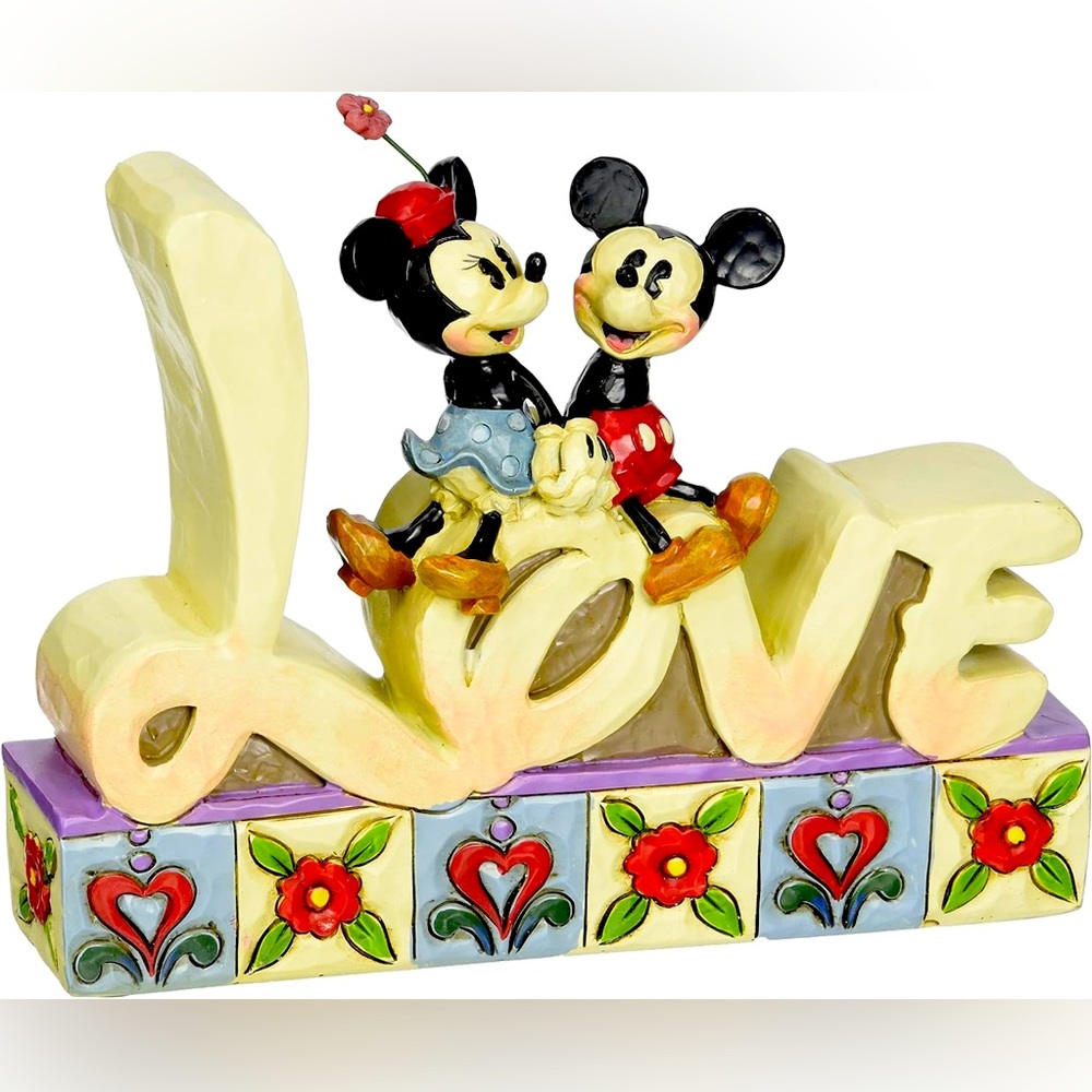 Love Inspirational Word Plaque 4-3/4-Inch